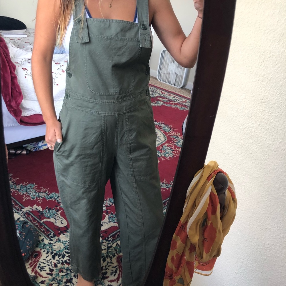 United by blue, Olive green overalls size XS